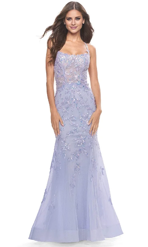 Affordable Women's Outfit Mermaid Tulle Sheath Spaghetti Strap Embellished Gown