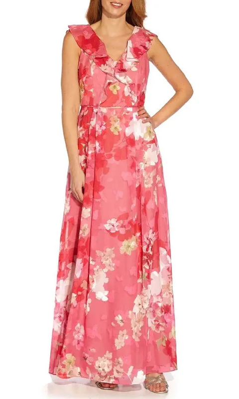 Fashionable Women's Clothes Adrianna Papell AP1E209744 - Floral Dress