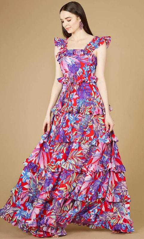 Vintage-Inspired Garments Lara Dresses 29271 - Floral Maxi Dress