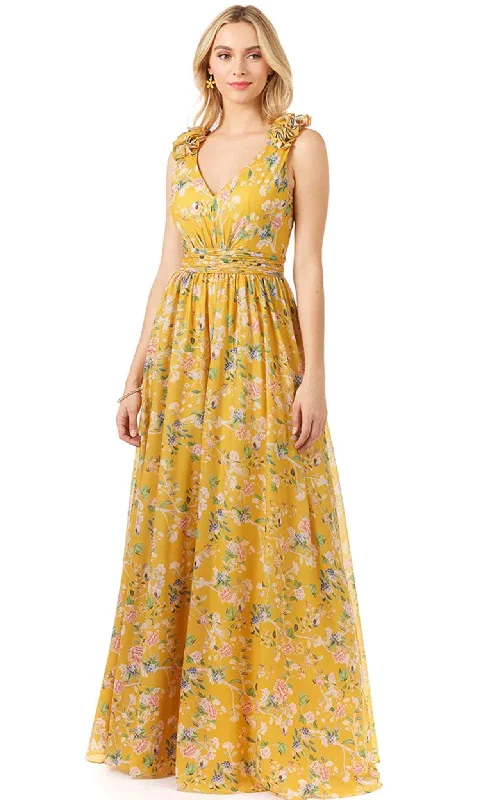 Stylish Women's Garments For Holidays Lara Dresses 29275 - Floral Maxi Dress