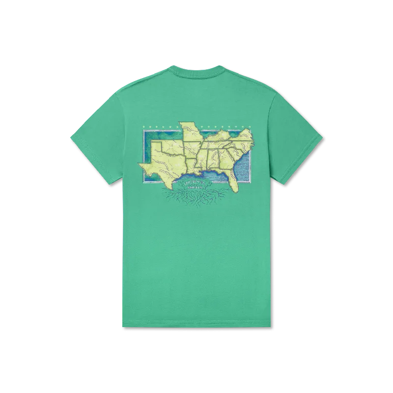 Women's Comfortable Apparel River Route Collection Tee - The South