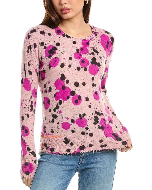 Women's Occasion Wear Clothing Lisa Todd Splatter Wool & Cashmere-Blend Sweater