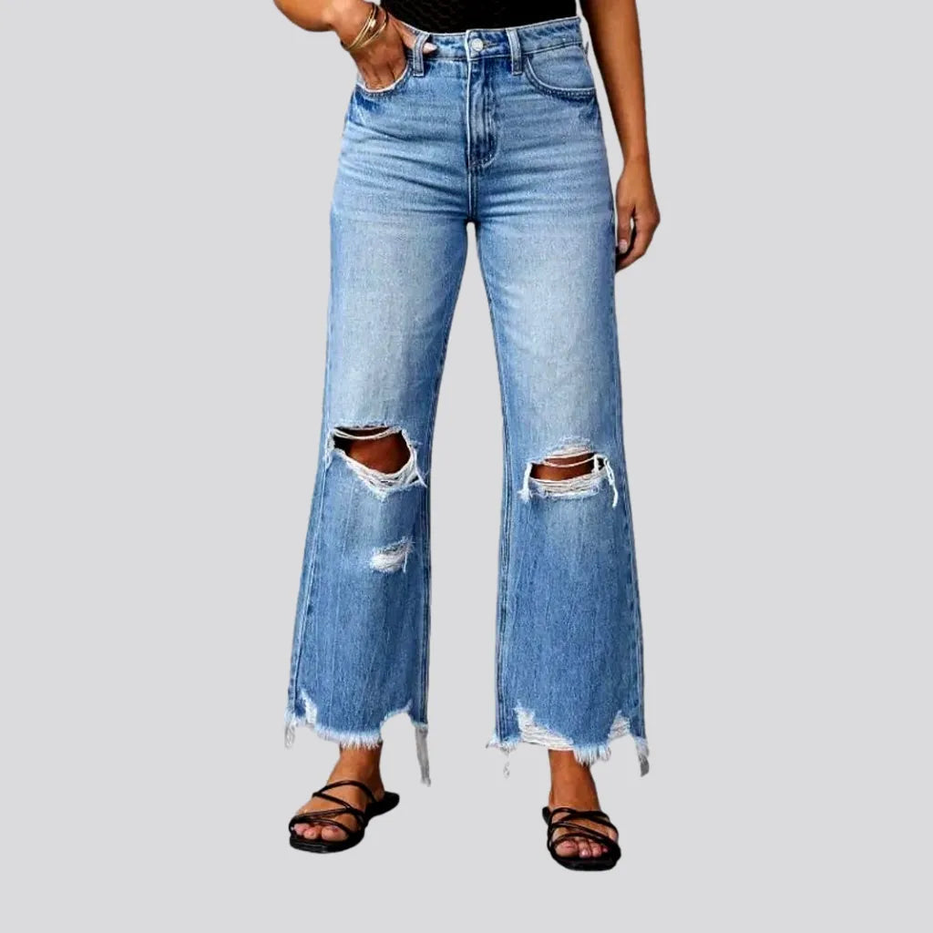 Women's Professional Garments Women's grunge jeans