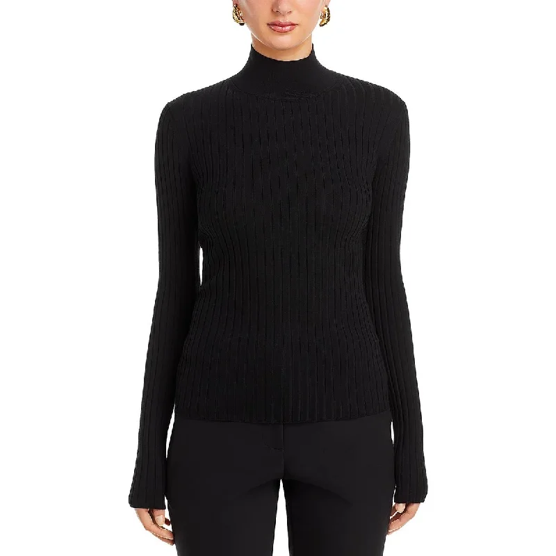 Women's Elegant Apparel Womens Long Sleeve knit Mock Turtleneck Sweater