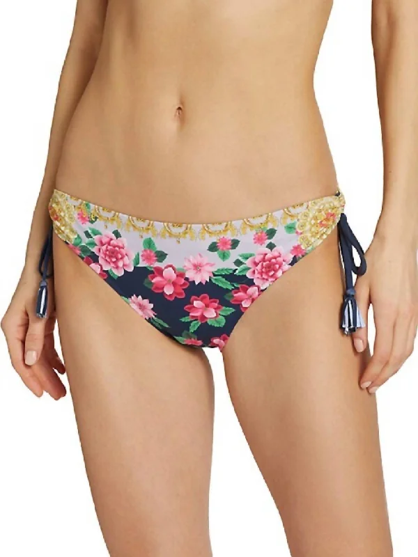 Women's Fashion-Forward Apparel Raina Tassel Bikini Bottom In Multi