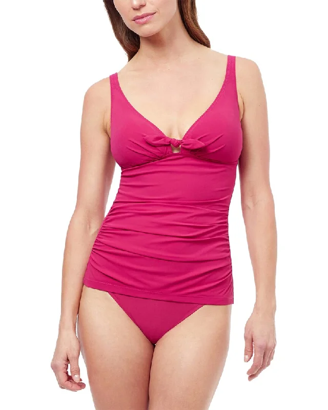 Fashionable Women's Wardrobe Profile by Gottex Dandy D-Cup Tankini