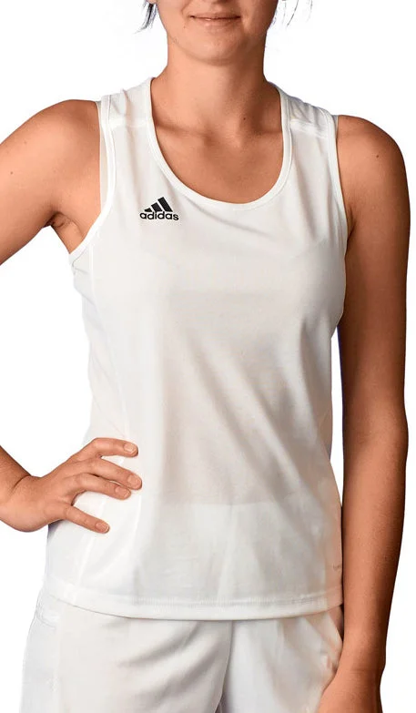 Women's Elegant Evening Attire adidas T19 Womens Training Vest Tank Top - White