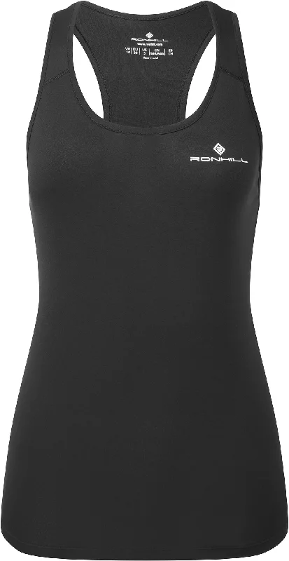 Women's Fashionable Attire For Work Ronhill Core Womens Running Vest Tank Top - Black