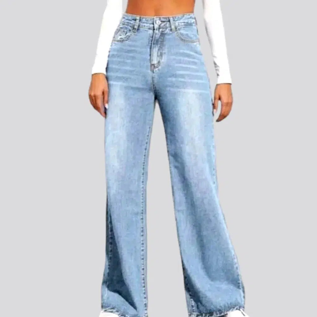 Women's Casual Clothing For Lounging Baggy jeans
 for ladies