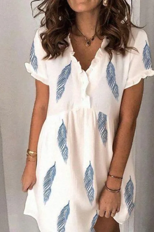 Online Boutiques Affordable Dew Shoulder White Trendy Ankle Length Dress