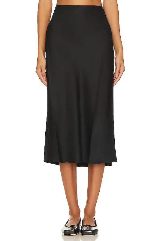 Exclusive Online Sale Everyday Midi Skirt In Black