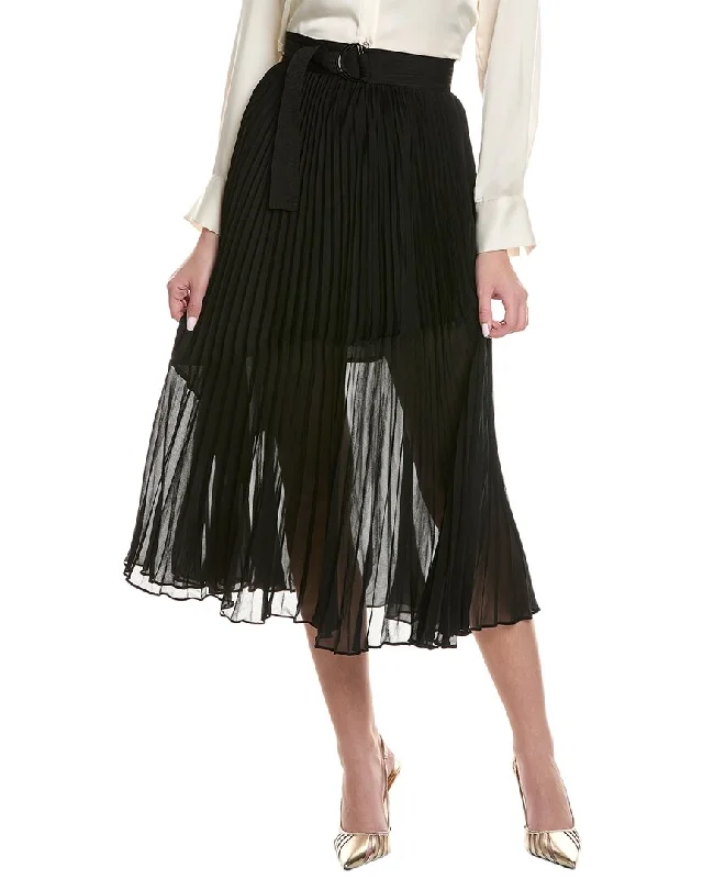 Comfortable Loungewear for Women Reiss Anya Pleat Skirt