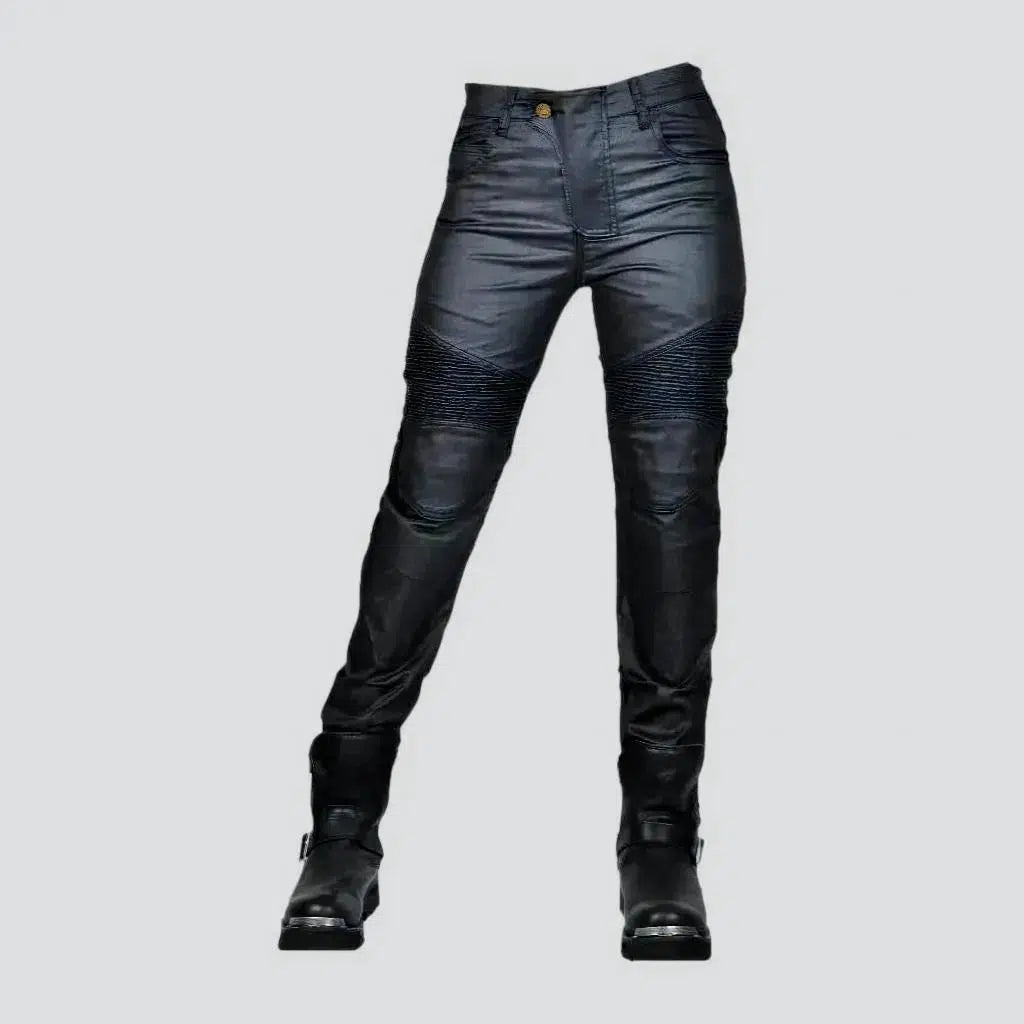 Trendy Women's Apparel Slim biker jeans
 for ladies