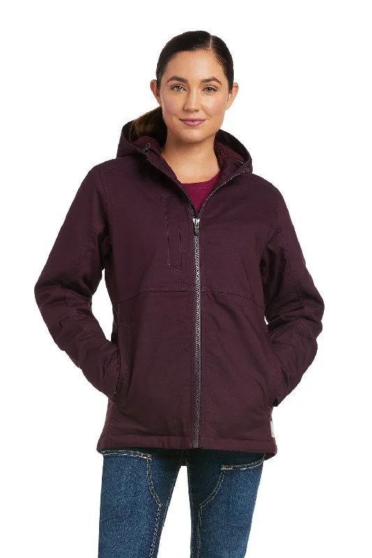 Affordable Women's Clothing Ariat Rebar Womens DuraCanvas Insulated Jacket