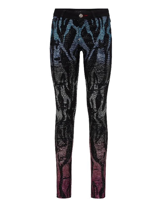 Women's Wedding Apparel Jeggins Zebra