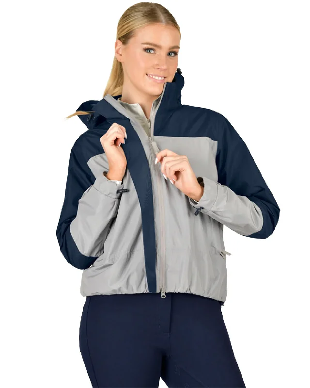 Women's Clothes For The Office Dublin Crissy Womens Colourblock Waterproof Jacket