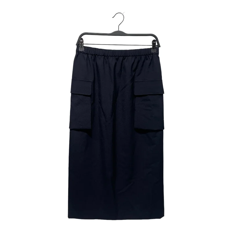 Women's Clothing For Everyday Wear COMME des GARCONS/Long Skirt/S/Wool/NVY/