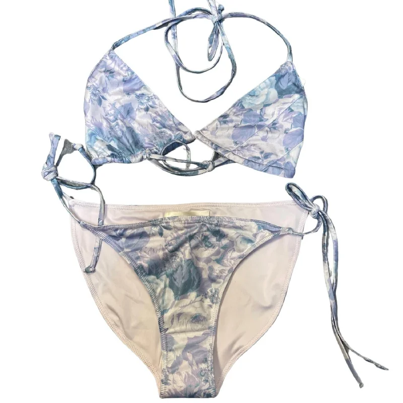 Modern Women's Clothes Harbor Bikini Set In Light Blue Rain