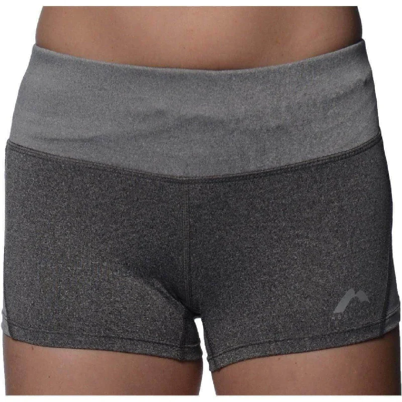 Casual and Comfortable Outfits More Mile Marl Womens Training Shorts - Grey