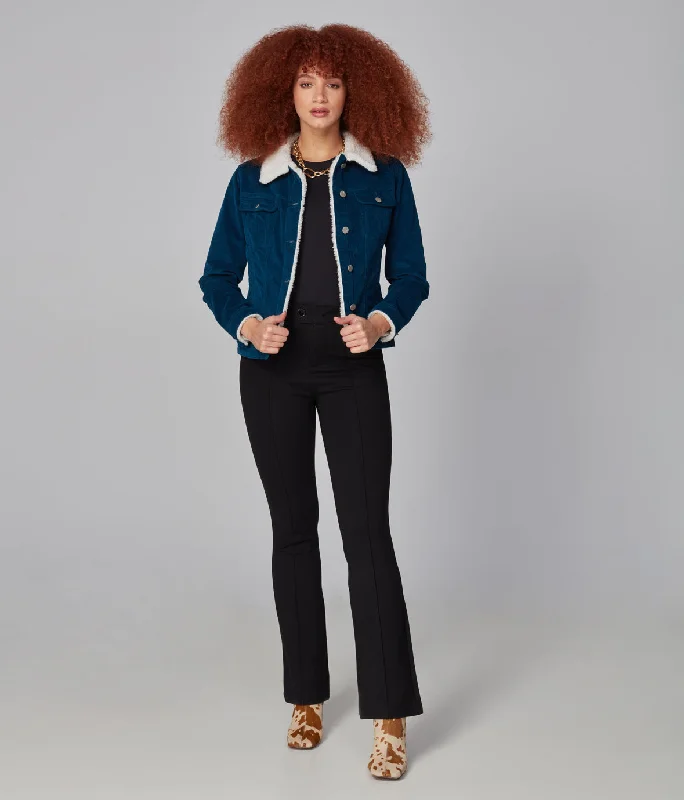 Clothing Sale GABRIELLA-SLC Corduroy Sherpa Jacket