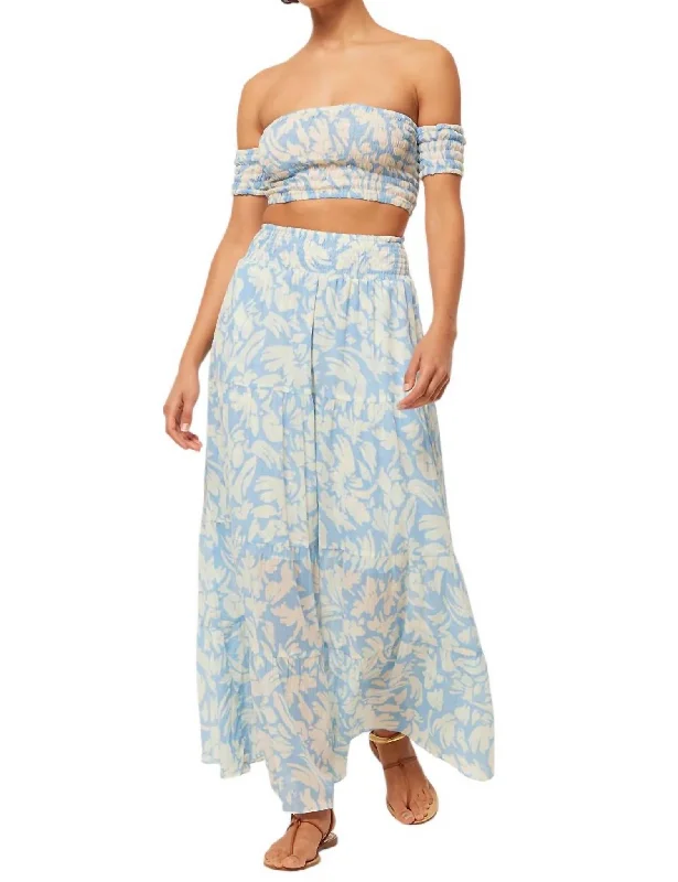 Women's Clothing Sets Yelena Skirt In Patimos Sky