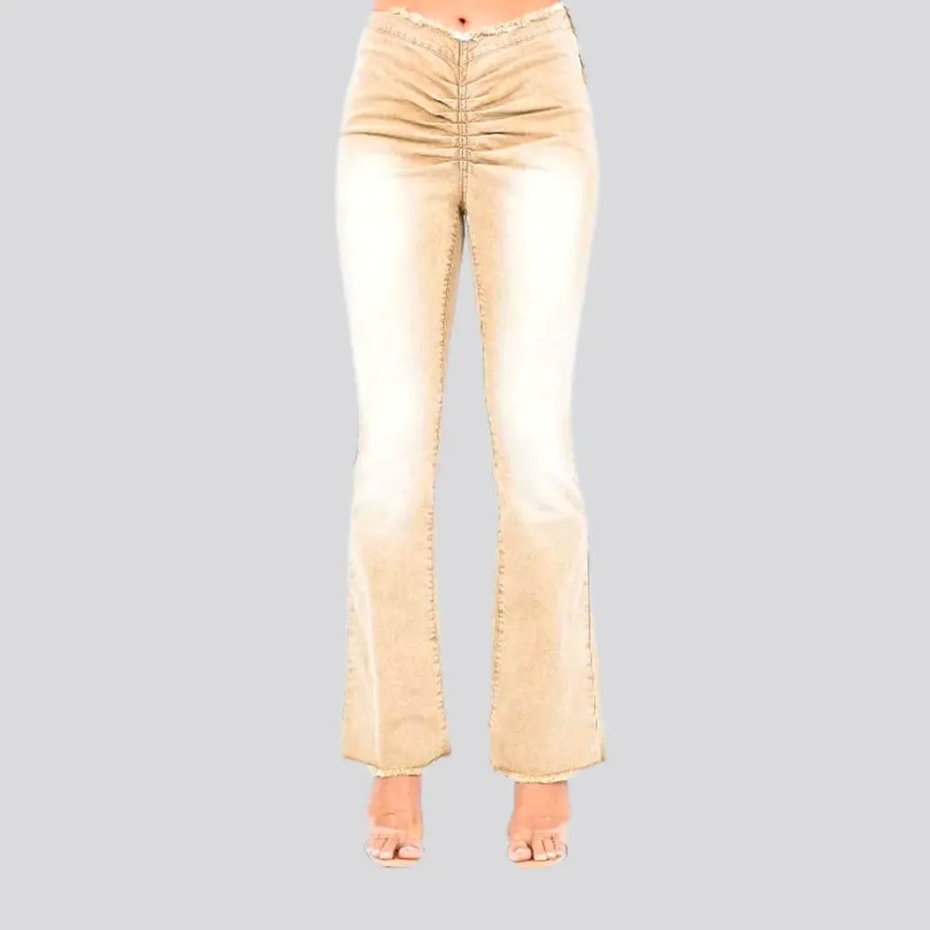 Affordable Online Boutiques Trendy high rise jeans for ladies