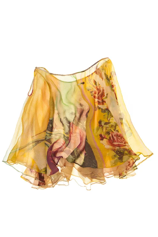 Designer Women's Fashion Online Jean Paul Gaultier - Floral Skirt - IT 42