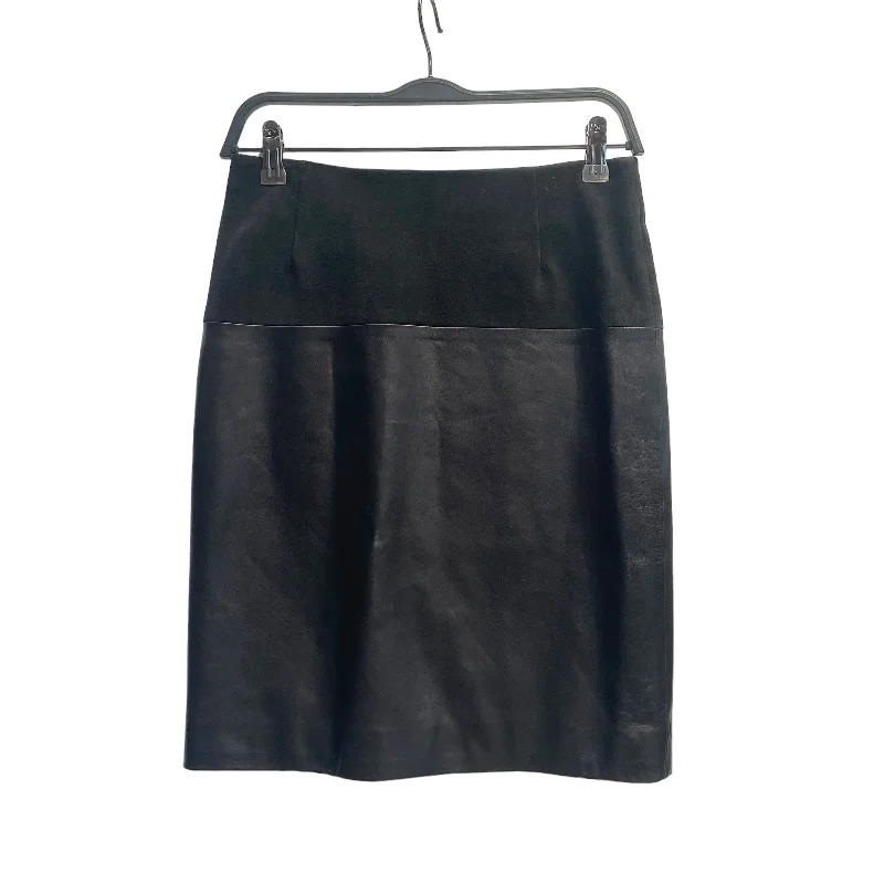 Best Online Women's Boutiques BALENCIAGA/Skirt/38/Leather/BLK/