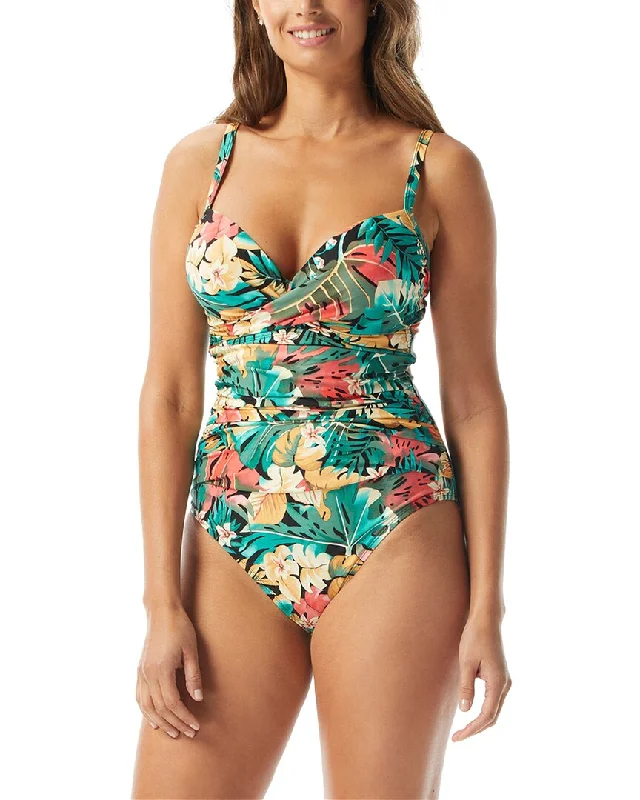 Vintage-Inspired Women's Clothes CoCo Reef Enrapture Underwire One Piece Swimsuit