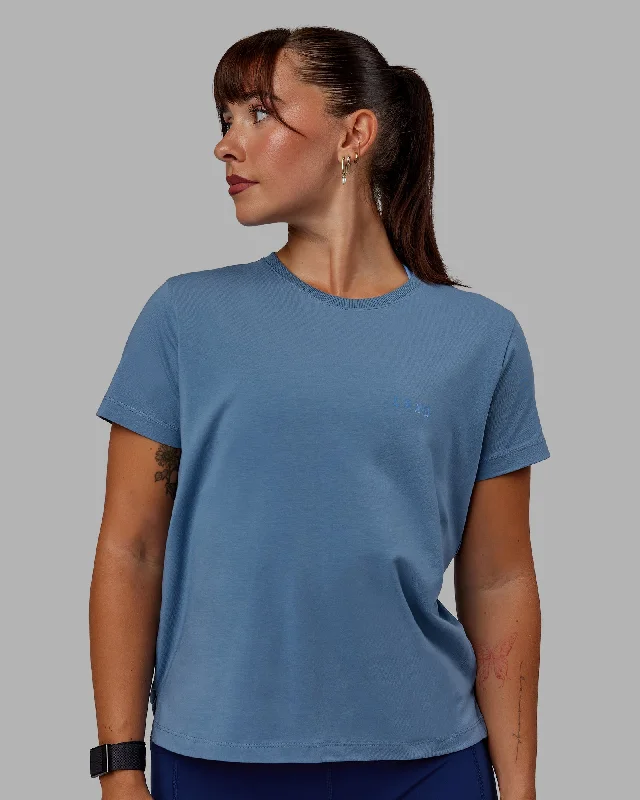 Modern Women's Clothes Deluxe PimaFLX Tee - Elemental Blue