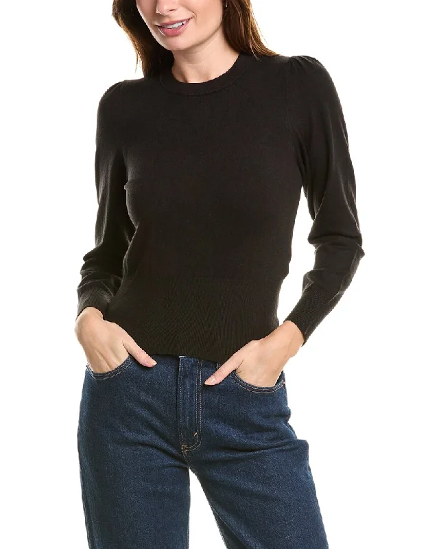 Online Boutiques Best 7 For All Mankind Puff Sleeve Sweater