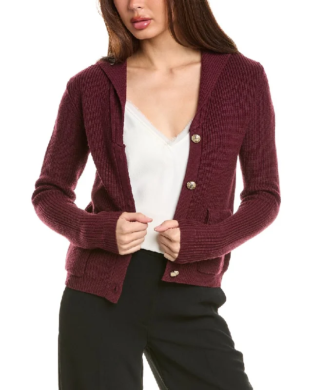 Women's Athletic Clothes Bruno Magli Sailor Collar Wool Jacket