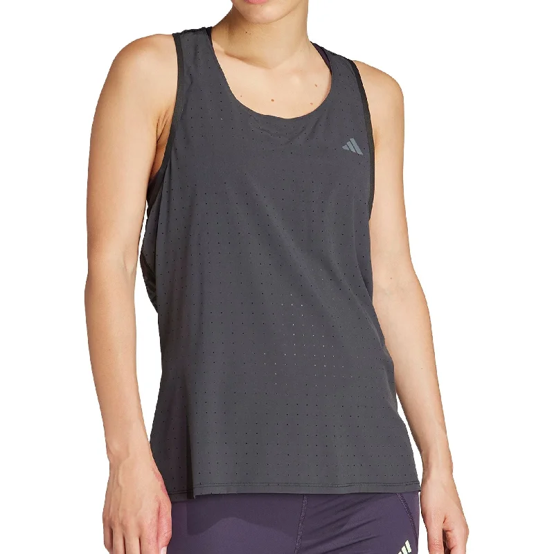 Affordable Women's Attire adidas Adizero Womens Running Vest Tank Top - Black