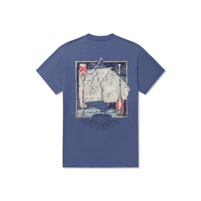 Women's Wedding Apparel River Route Collection Tee - Alabama & Georgia