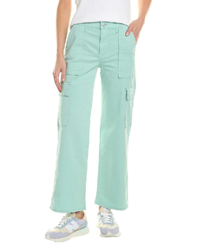 Women's Outerwear Attire HUDSON Jeans Rosalie Light Sage High-Rise Wide Leg Jean