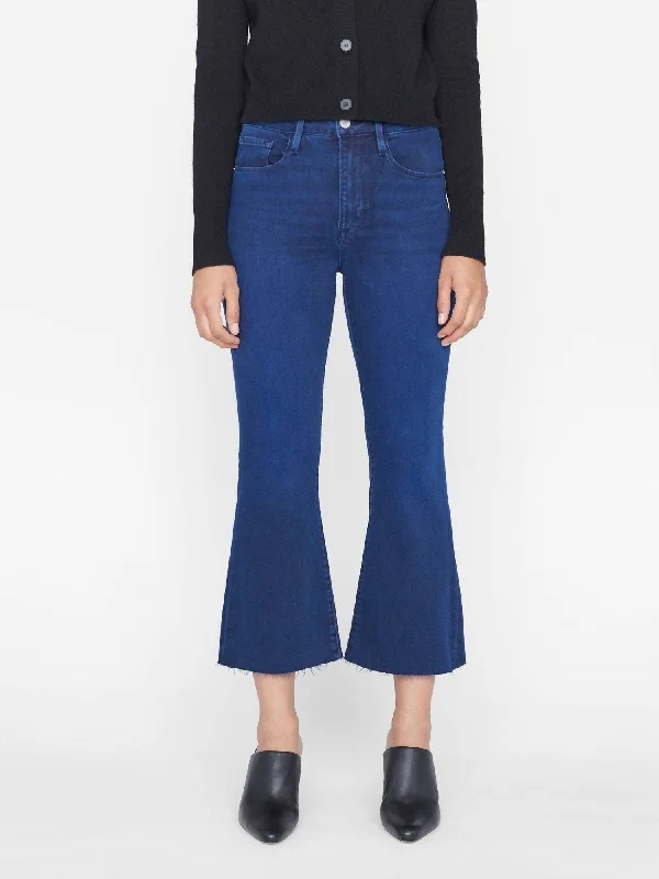 Women's Everyday Attire Le Crop Flare Raw After Jean In Fiona