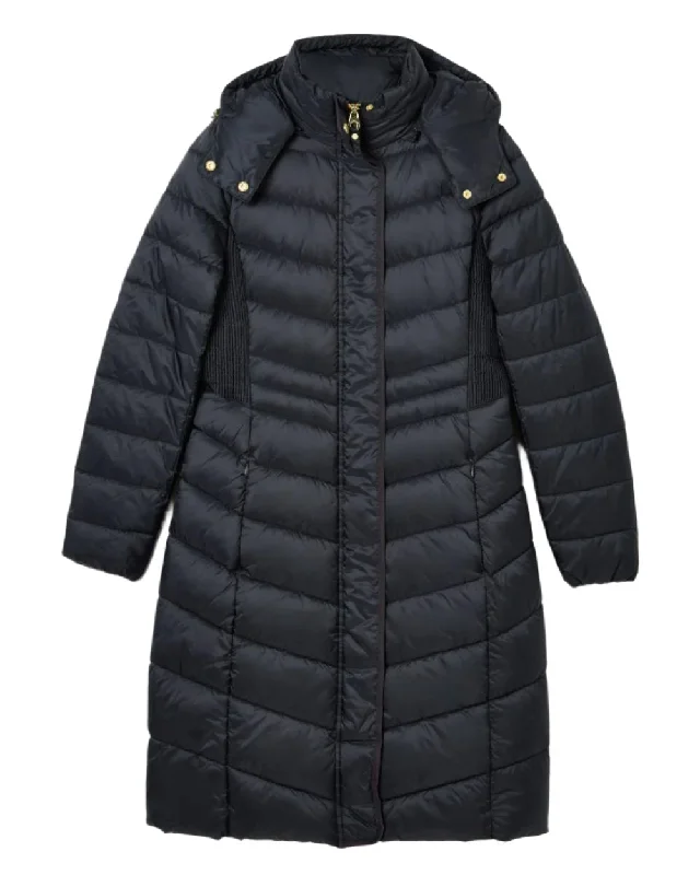 Women's Clothes Online Shopping Joules Pembury Showerproof Longline Padded Coat