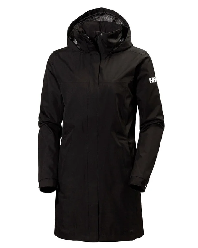 Women's Travel Apparel Helly Hansen Womens Aden Long Rain Coat