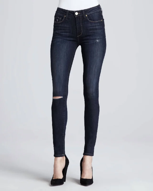 Women's Travel Outfit Set The Skinny Crop & Roll Jean In Atbb