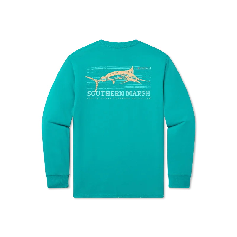 Stylish Women's Outerwear Apparel FieldTec™ Fish Tee - Long Sleeve