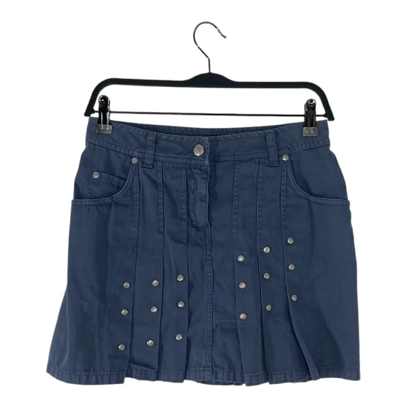 Affordable Fashion Clothing For Women Jean Paul Gaultier/Skirt/6/Cotton/BLU/JPG JEANS / SLV STUDS