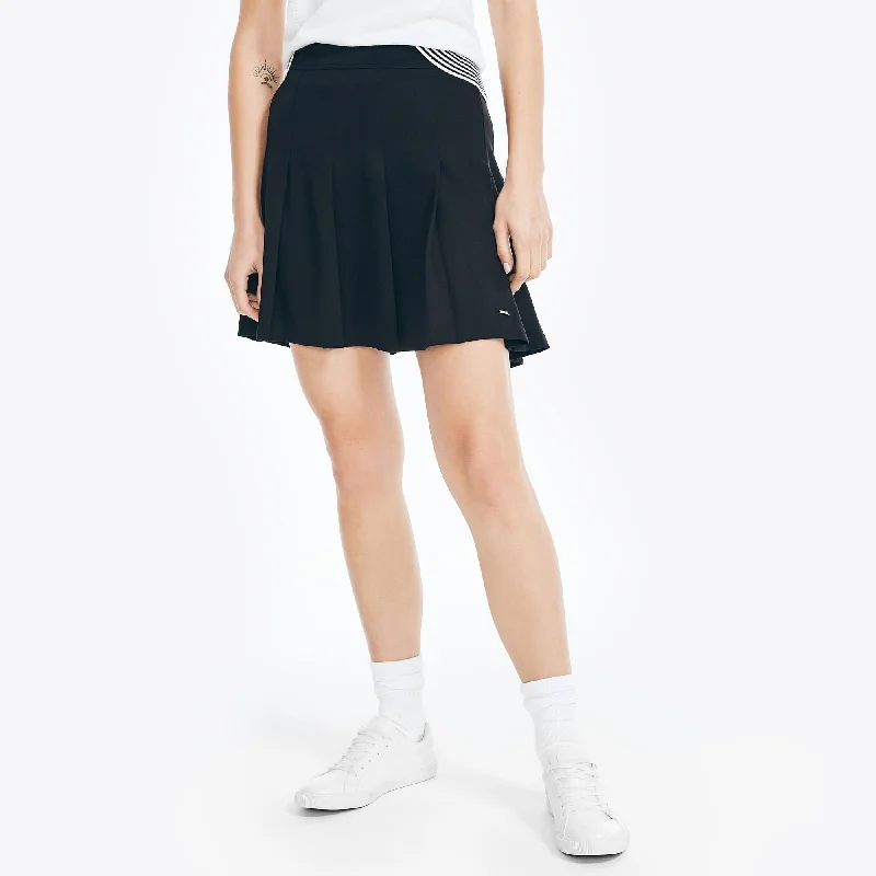 Women's Professional Outfit Nautica Womens Pleated Tennis Skirt