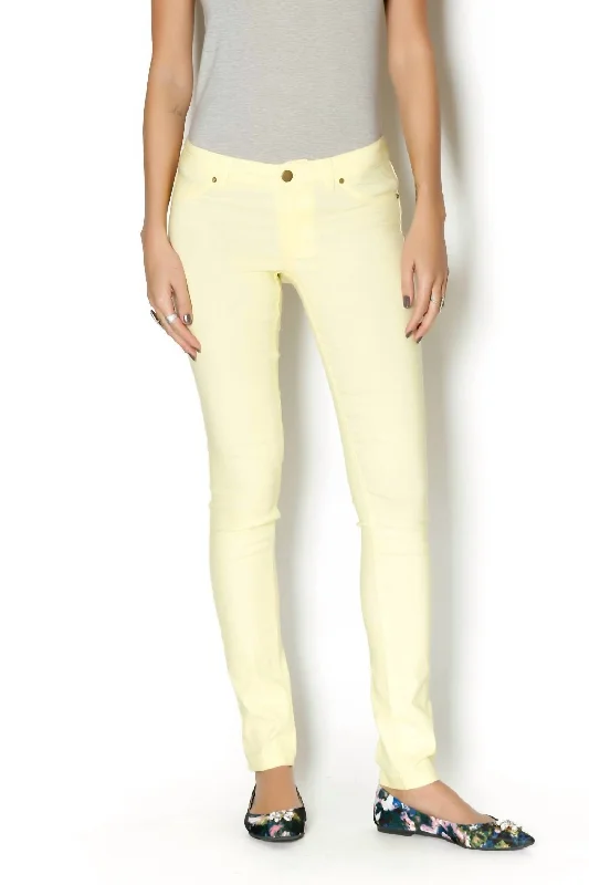 Women's Clothing Neon Jegging Pant In Neon Yellow