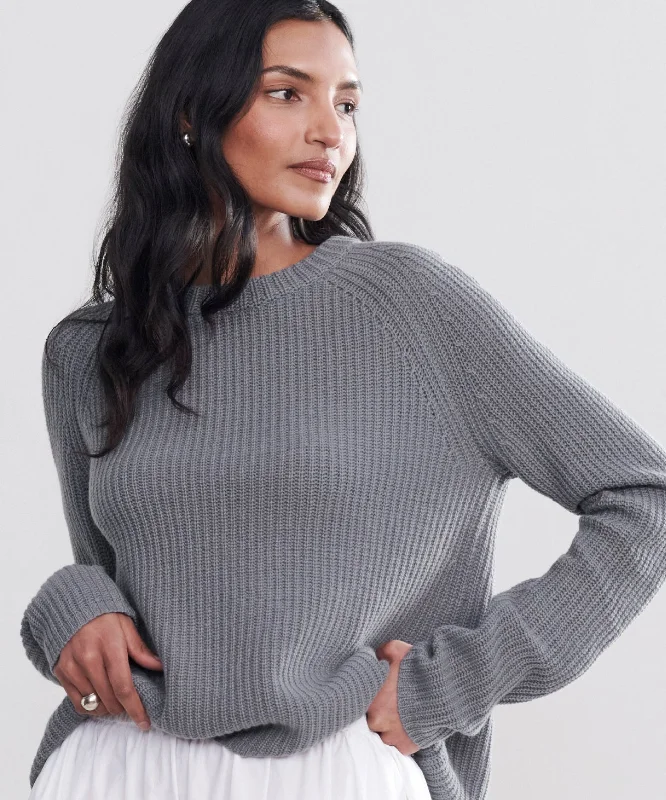 Weekend Sale Cashmere Fisherman Sweater