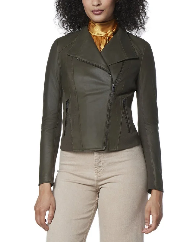 Designer Women's Fashion Online Marc New York Felix Leather Jacket