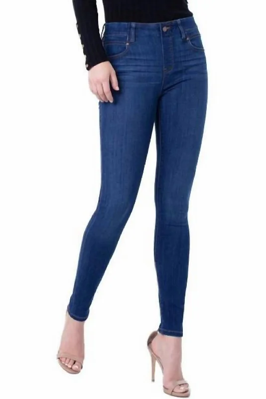 Women's Festive Attire Gia Glider Skinny Jean In Elysian Dark