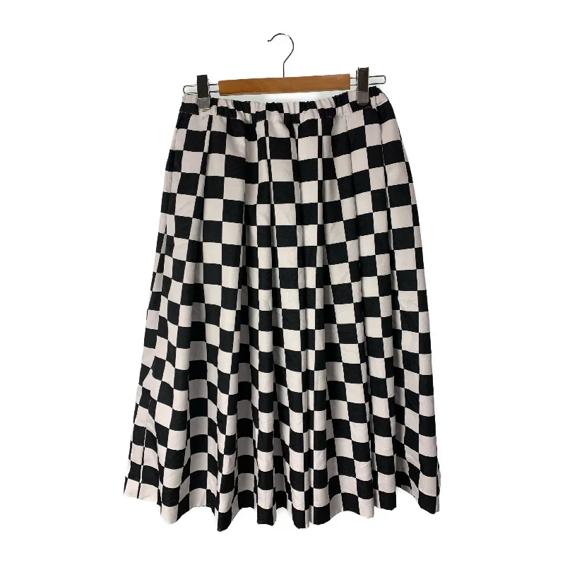 Affordable Women's Clothing BLACK COMME des GARCONS/Skirt/S/Multicolor/Polyester/Plaid/1K-S005