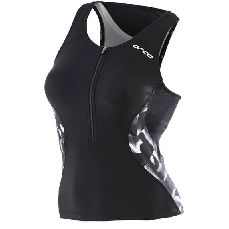 Charming Women's Garments Orca Core Support Womens Tri Vest Tank Top - Black