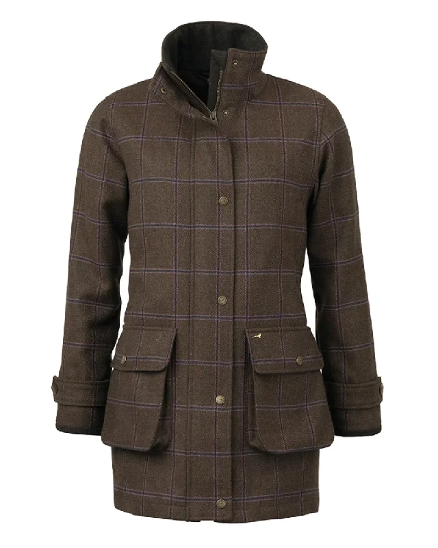 Women's Professional Clothes Laksen Pippa Tweed Coat with CTX