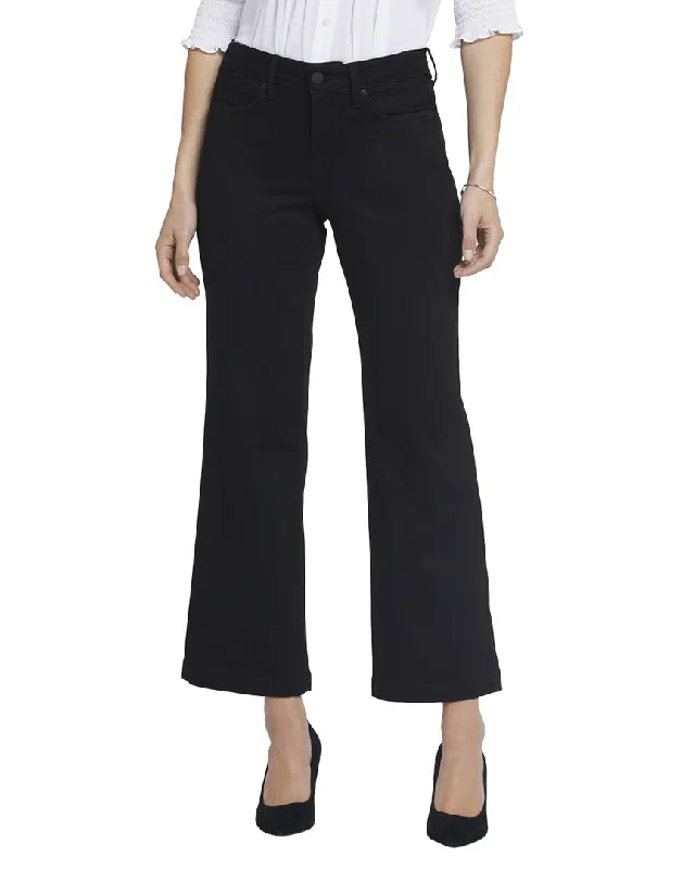 Timeless Women's Outfit NYDJ Julia Black Rinse Relaxed Jean